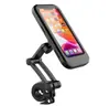 Soporte para teléfono móvil de motocicleta, bicicleta, coche eléctrico, repartidor de comida a domicilio, navegación, a prueba de golpes, anti-sacudidas, soporte fijo para teléfono móvil