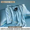 2026 Nuevas Fundas de Almohada de Verano, Fundas de Almohada Refrigerantes de Seda de Hielo, un Par para Uso en Casa, Funda Individual para Núcleo de Almohada 48cmx74cm