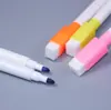 Canetas para Quadro Branco Coloridas, Apagáveis e Recarregáveis, Grande Capacidade, com Ponta Pincel, Design Simples e Fresco, Canetas para Quadro Branco para Escrita e Desenho Infantil