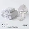Toalla de Baño Antibacteriana de 10A, Toalla Clase a, Estilo Nuevo, Juego de Tres Toallas Ampliadas y Engrosadas, Toalla de Baño Absorbente de Vellón de Coral