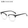Gafas Anti-Luz Azul Transfronterizas Montura de Gafas Tr90 Sin Graduación Monturas de Gafas de Moda para Hombre Gafas Protectoras Versátiles de Moda