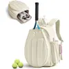 Mochila Esportiva para Raquete de Tênis e Badminton Mais Vendida Transfronteiriça com Compartimento Independente para Sapatos, Mochila Acolchoada, Disponível Exclusivamente na Amazon