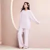 Pijama sin costuras, engrosado, para usar como prenda exterior, de medio forro polar para hombre, corte holgado, cuello redondo, estilo pullover, adecuado tanto para estar en casa como para usar al aire libre, conjunto de ropa de estar para hombre