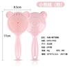 Peine portátil con forma de macarrón, con cojín de aire antiestático y diseño de oso de dibujos animados, para masajear el cabello, venta directa de fábrica