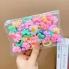 Accesorios para el cabello de niños cuerda para el cabello linda verano nuevo banda de goma pequeña anillo para el cabello de bebé menos volumen de cabello anillo para el pulgar cuerda para el cabello al por mayor