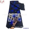 Moda Estrela Negra Renda Bordada com Lantejoulas Completa Acessórios para Vestido de Noite Tecido de Renda Tingida com Tule