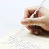 Suministro Pluma de inmersión de artesanía en vidrio creativa rosca interna pluma de vidrio para firma regalos de empresa pluma de firma personalizada