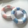 Mini boia de natação de celebridade da internet, acessórios de boneca feitos à mão, capa para copo de bebida gelada e sorvete, boia de natação infantil para animais de estimação
