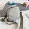 Bolsa pequena de lona mulheres crossbody bolsa de ombro leve 2021 novo verão fresco bonito estudante bolsa de telefone móvel