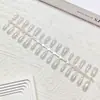 Tiras de Unha Vestíveis Eletrodepositadas Ultravioleta Olho de Gato, 30 Peças, Tiras de Unha Vestíveis Codificadas, Tiras para Atacado, Tiras de Unha Pré-Fabricadas Personalizadas