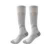 Calcetines de Compresión Deportivos Profesionales para Fitness Correr Saltar la Cuerda Calcetines Altos para Pierna Rayas de Flecha Función Deportiva Calcetines para Ciclismo