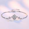 TikTok Amor Eterno Sueño Coreano Giratorio Redondo Lindo Moda Versátil Pulsera Coreana Regalo Personalizado para Niña