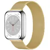 Adequado para Pulseira iWatch Metal Aço Inoxidável Pulseira Magnética Apple Watch 9m Lan Apple Spot