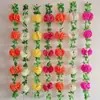 Novo Estilo Festival Qingming Espessado Quatro Camadas Grande Guirlanda de Crisântemo Flor Artificial Bola Grande Guirlanda de Crisântemo Corrente de Flor de Seda Flor Artificial Atacado