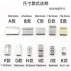 Hebilla DIY Hecha a Mano de Aleación de Zinc para Cordón Plano de Cuero, Hebilla Magnética, Hebilla Plana, Hebilla para Cordón, Hebilla Magnética, Hebilla para Cordón de Cuero, Accesorios para Pulseras