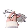 Nuevos Lentes Anti Luz Azul para Mujer, Monturas Poligonales Modernas de Estilo Coreano, Personas de Mediana Edad y Mayores, Lentes de Lectura de Alta Definición