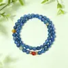 Pulsera de Lapislázuli Natural Temperamento de Nicho Piedra Ojo de Tigre Versátil Exquisita Nuevo Estilo Chino Estilo Nacional Pulsera de Cristal Al por Mayor
