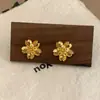 Pendientes Florales de Doble Capa con Diseño Retro de Nicho para Mujer, Lujo Ligero, Elegantes, Exquisitos, Modernos, Pendientes Simples y Versátiles