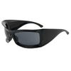 Óculos de sol europeus e americanos novos personalizados de armação grande óculos de sol por atacado óculos de sol esportivos de ciclismo transfronteiriços masculinos da moda para mulheres