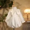 Nueva colección de otoño: Vestido de princesa de alta gama, de cuerpo entero, para bebés niñas, perfecto para la celebración del primer cumpleaños, vestido de dama de honor y una falda esponjosa