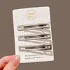 Pinza BB mate simple 2026 nuevo estilo pinza para el cabello para mujeres, pinza de flequillo lateral de alta gama, pasador de flequillo para la frente, accesorio para el cabello