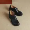 Lujo Ligero Alta Calidad Piel de Oveja de Primera Capa Mocasines Franceses de Boca Profunda para Mujer Todo Piel Suela Suave Mocasines para Viajar con Suela Suave Tacones Altos