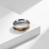 Joyería de nicho de personalidad para hombres y mujeres de Europa y Estados Unidos, nicho de acero de titanio sin anillo en stock al por mayor