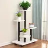 Prateleira de Flores Multicamadas de Ferro Forjado para Varanda Interna Rack Decorativo Moderno Simples para Sala de Estar Rosa Verde Rack de Armazenamento de Suculentas
