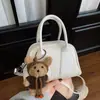 Bolso de Mano Versátil de Moda Bolso Bowling para Mujer 2026 Principios de Primavera Nueva Moda Bolso Almohada Coreano Bolso de Hombro Cruzado Elegante