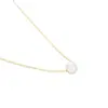 AliExpress moda feminina simples colar de pérolas colar de aço inoxidável joias transfronteiriças atacado