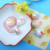 Nuevas Gafas Estilo Dibujo Animado Lindo Lazo Kt Accesorios de Resina DIY Funda de Teléfono Pasador Decoración para Zueco
