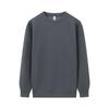 Sudadera de Marca de Moda con Hombros Caídos para Hombres y Mujeres, Suéter Holgado Personalizado de Cuello Redondo Estilo Coreano Uniforme de Trabajo Corporativo con Logo Personalizado