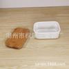 Fabricantes de latas selladas de cerámica suministran al por mayor caja rectangular para conservación de alimentos con tapa de bambú anillo de silicona se puede hacer de cerámica Caja para Mantequilla