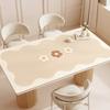 Mantel Impermeable y a Prueba de Aceite para Mesa de Comedor, No Lavable, Estilo Crema Anti-quemaduras Protector de Escritorio 2025 Nuevo Mantel de Mesa para Mesa de Café de Gama Alta