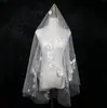 Véu de Renda para Noiva, Vestido de Casamento Principal, Adereços de Foto para Registro de Casamento, Headpiece Floral Super Delicado, Dupla Utilização