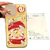 Funda Creativa Ángel de Manzana Antihuellas Dactilares Adecuada para Funda de Teléfono Móvil 16Promax Iphone17 Nicho 14 Doble Capa 1312