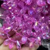 Venta Directa de Fábrica 6X12 Colgante de Gota de Agua de Vidrio Cosido a Mano Cuentas Accesorios para Joyería DIY Cuentas de Gota de Agua con Agujero Horizontal de Cristal