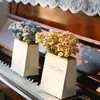 Flores de manzanilla artificiales, adornos pequeños tipo margarita para decoración del hogar, alta calidad, flores de seda realistas, ramos de flores artificiales