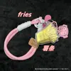 Llavero de Gato Hello Kitty Lindo Colgante Kt Cadena de Teléfono Móvil de Oro Puro Colgante para Bolsa de Lista Dorada Coche