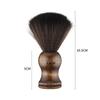 Suministros de fabricantes peine suave para cabello y barba cepillo facial de nailon para el hogar para hombres cepillo facial para barbería cepillo de limpieza para romper el cabello