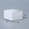 Caixa de Papelão Branca Spot Caixa Retangular Espessa Branca Caixa de Embalagem Caixa Colorida de Papel Branco Caixa de Embalagem para Presente Pode Ser Personalizada