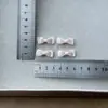 Mini Accesorios de Lazo Rosa Súper para Zapatos de Niños, Calcetines, Manualidades DIY, Zapatos, Accesorios para Mascotas y Ropa de Muñecas