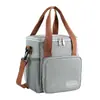 Bolsa Térmica Especial Gruesa Transfronteriza para el Trabajo Bolsa Portátil para Arroz Bolsa Portátil para Lonchera Fresca Bolsa Térmica de Hielo Altura Adicional