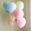 Atacado Transfronteiriço Balões Macaron de Camada Dupla de 10 polegadas Látex Espessado Conjunto Colorido de Balões para Decoração de Festa