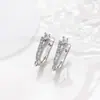 Brincos Versáteis em Forma de Y Europeus e Americanos Fivela de Orelha Acessórios de Cobre Moda Simples Amor Brincos de Tarraxa Brincos Acessórios Artesanais de Pérola