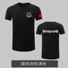 Conjunto de Camisetas de Uniforme de Seguridad Ropa de Trabajo para Guardia Uniforme de Entrenamiento de Protección Especial Uniforme de Verano para Guardia de Propiedad Cuello Redondo Uniforme de Acondicionamiento Físico