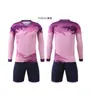 Uniformes de Fútbol de Manga Larga para Niños de Otoño e Invierno para Hombres y Mujeres, Uniformes Transpirables y de Secado Rápido para Entrenamiento y Competición de Fútbol para Adultos, Personalizados