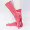 Calcetines de Yoga Antideslizantes para Pies Pilates Deportes Fitness Danza Bailar Ejercicios Coloridos Medianos-largos Algodón Combinables