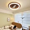 Luz de Techo para Habitación Infantil Estilo Crema Astronauta/Control por Voz de Espectro Completo Linda Hierro Dd