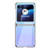Adequado para Capa de Celular Motorola Razr50 Razr60 Capa Protetora de Vidro Galvanizado Sem Palavras Mudança de Cor Gradiente